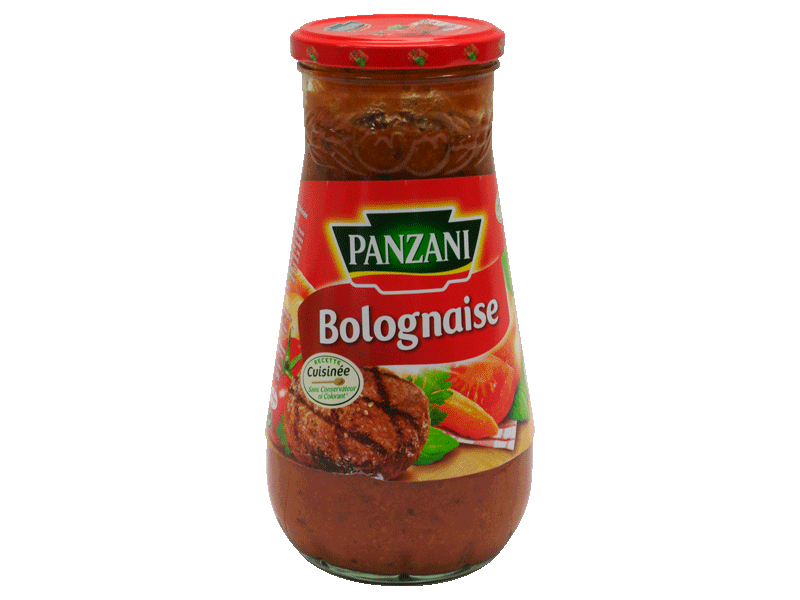 Sauce bolognaise Pleine Saveur PANZANI, 800g