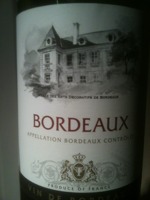 Bordeaux générique rouge 75cl