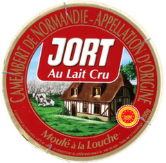 Camembert de Normandie AOP, moulé à la louche, 22% de matière grasse sur produit fini