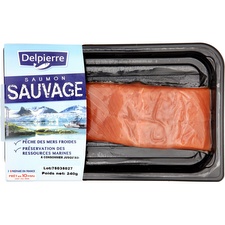 Filets de saumon sauvage/salé Delpierre