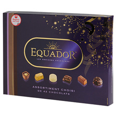 Assortiment chocolats Equador x42 445g