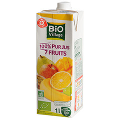 Pur jus 7 fruits Bio Village 1l