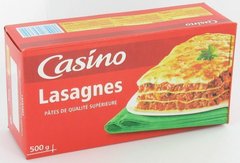 Lasagnes 500g