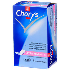 Serviettes incontinence Chorys Taille M x28