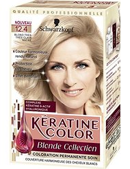 Kératine Color Coloration Permanente 12.4 Blond Très Clair Nacré 60 ml