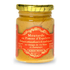 Moutarde au piment d'Espelette ALBERT MENES, 100g