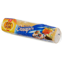 Pain mie canapes Epi d'Or 280g