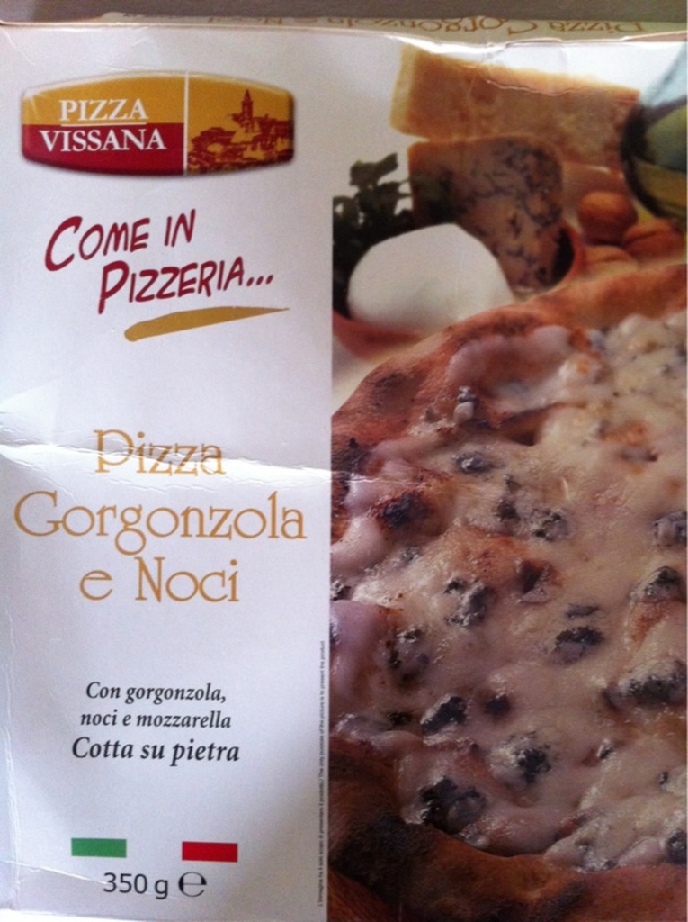 Pizza au gorgonzola VISSANA 350g
