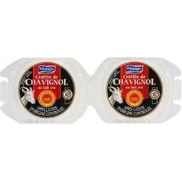 Crottin de Chavignol, fromage au lait cru AOP, les 2 fromages de 60g