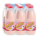 Candy'up lait aromatise a la fraise 6x1l