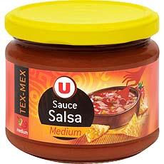Salsa sauce medium U CUISINES & DECOUVERTES, 315g