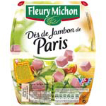 Fleury Michon des de jambon de paris 150g