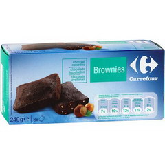 Brownies au chocolat noisettes
