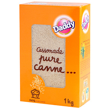 Sucre poudre pure canne Daddy 1kg