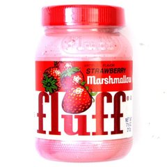 Fluff Marshmallow Strawberry - Fraise 213g - Pâte à tartiner à la guimauve