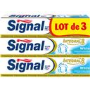 Signal Dentifrice integral 8 white les 3 tubes de 75 ml