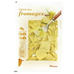 Auchan ravioli 4 fromages 300g