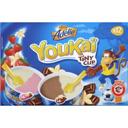 Youkai tiny cup, petits pots de glace gout vanille/chocolat et gout vanille/fraise, 12 x 65ml,780ml