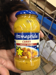 Sauce au curry Homepride