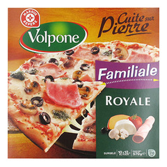 Pizza Volpone Cuite sur pierre Royale familiale 570g