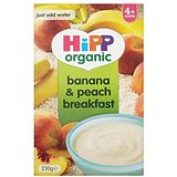 Hipp Organique Banane Et Le Petit Déjeuner De Pêche 4Mois + (230G)