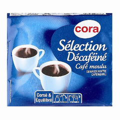 Selection, cafe decafeine