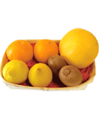 Mix Réveil Bio : 1 Pomelos + 2 Oranges + 2 Citrons + 2 kiwis