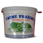 Crème fraîche pasteurisée BOURG-FLEURY, 30%MG, pot de 50cl