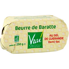 Beurre au sel de Guerande 1/2 sel bio