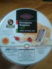 Parmigiano Reggiano, parmesan râpé, affiné 24 mois