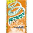 Chewing gum sans sucre cool ice frts AIRWAVES, 5x10 dragées, 70g
