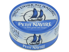Thon Petit Navire naturel 1/3 185g