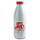 Auchan lait entier U.H.T. bouteille 1l