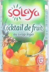 1/2 cocktail de fruits au sirop leger, La boite 400G