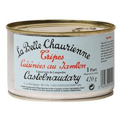 La Belle Chaurienne, Tripes cuisinees au jambon, la boite de 420g