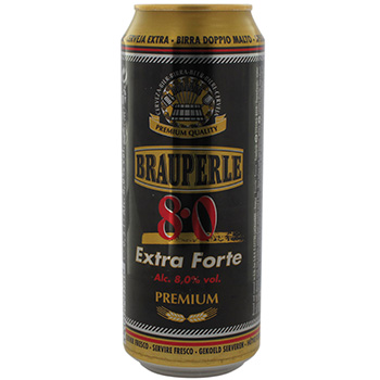 Biere extra forte Brauperle Premium 8%vol. 50cl