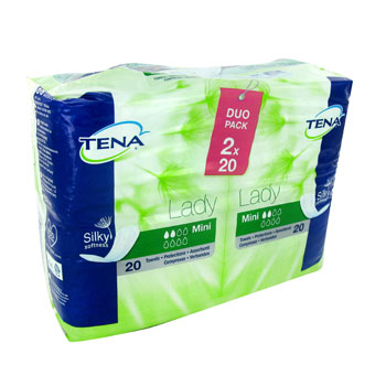 Protection Tena lady mini 2x20 