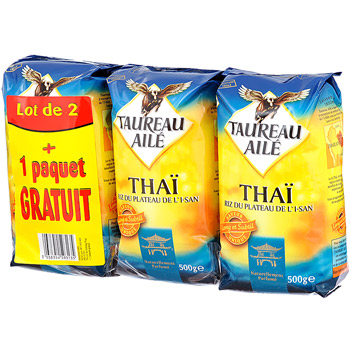 Riz Thai LOT de 3 