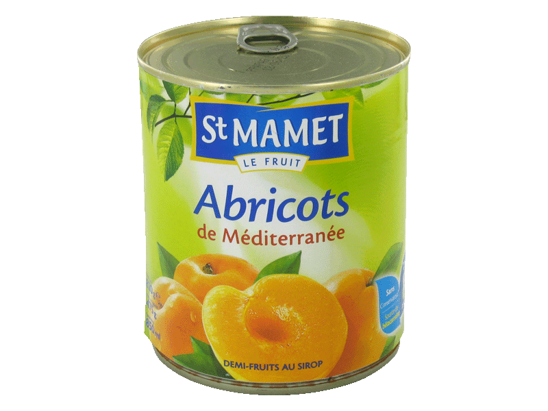 Abricots au sirop