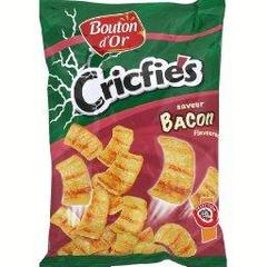 Cricfie's saveur bacon, Le sachet 60G