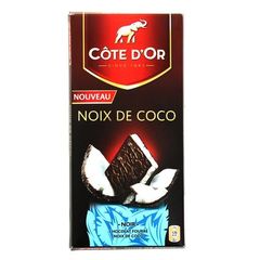 Chocolat noir fourre noix de coco
