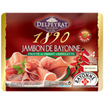 Delpeyrat jambon de Bayonne pimente tranche x4 -100g