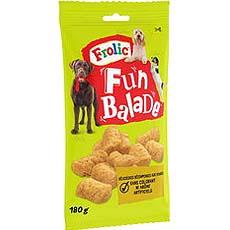 Friandises pour chiens Fun Balade recompense aux viandes FROLIC, 180g