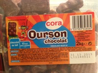 PROMO - Cora oursons chocolat guimauve boîte de 2 kg