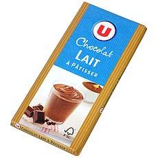 Chocolat au lait dessert U, 170g