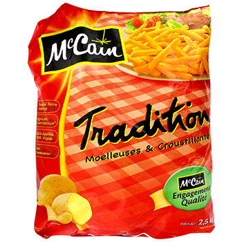 Frites tradition MC CAIN, 2,5kg
