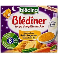Soupe Blediner Blédina légumes et semoule 2 x 25cl