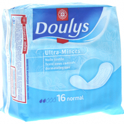 Serviettes Doulys ultra-minces Normal x16