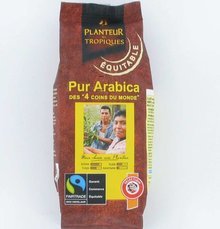 Selection du monde, cafe pur arabica moulu, le paquet, 250g