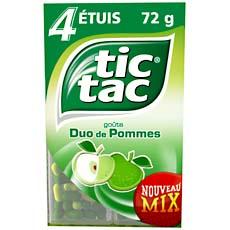 Tic Tac duo pomme t4 72g